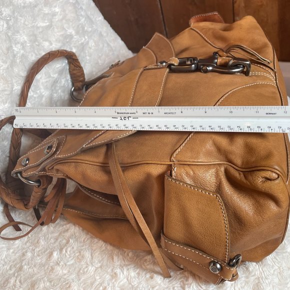 Francesco Biasia Brown Leather Hobo / Shoulder Bag - Picture 3 of 8